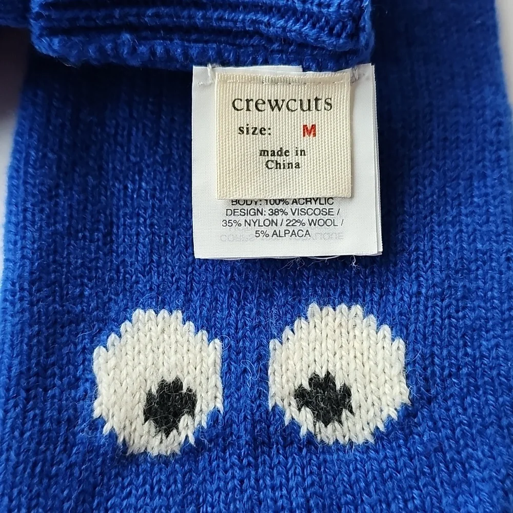 J Crew Kids Blue Mittens
